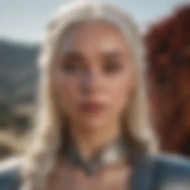 The moment of conflict showcasing Daenerys' moral dilemmas