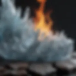 Symbolic representation of ice and fire