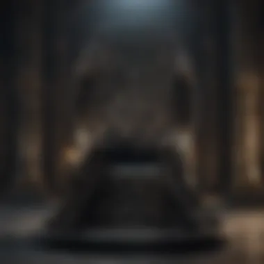 The Iron Throne The Iron Throne symbolizing power and ambition