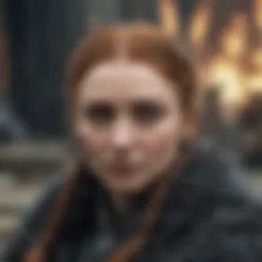 Growth Through Hardship A pivotal scene depicting Sansa's growth through hardship and betrayal.