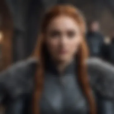 Sansa Stark making a strategic decision that highlights her leadership skills.