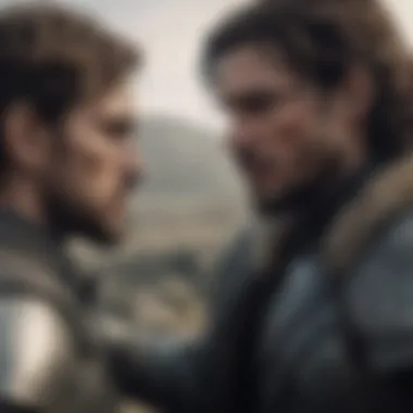 The Turning Point: Betrayal Among Kings Dramatic scene showcasing a pivotal moment of betrayal among the kings.