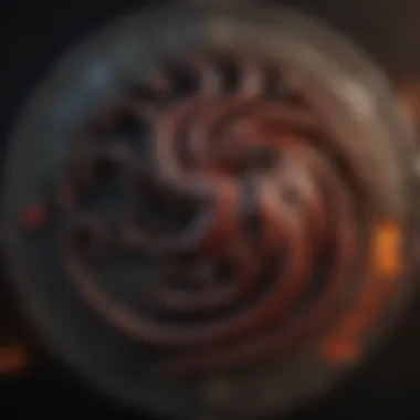 Targaryen Sigil The Targaryen sigil, representing fire and blood.