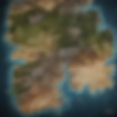 Map of Westeros A map of Westeros, showcasing the territories of noble houses.
