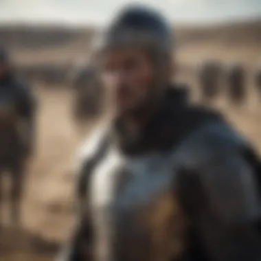 On the Battlefield: Power and Politics A battlefield scene representing sociopolitical dynamics