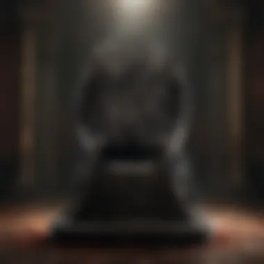 The Iron Throne: A Seat of Ambition The Iron Throne symbolizing power and ambition