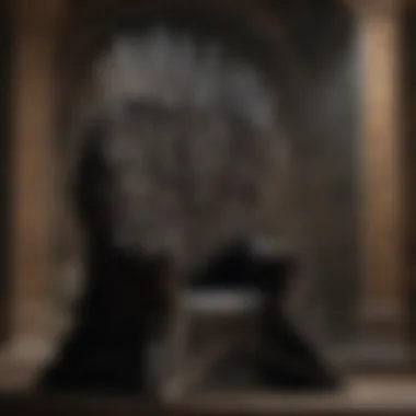 The Iron Throne A portrait of the Iron Throne symbolizing power struggles