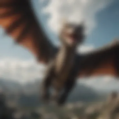 Dragons Soaring Through the Skies of Westeros Dragons soaring through the skies of Westeros