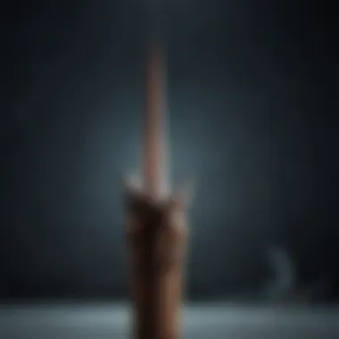 The Needle: A Symbol of Survival and Resolve An artistic representation of a needle glowing with significance