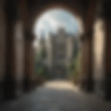The Heart of Feudalism: A Grand Castle A majestic castle representing feudal power