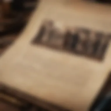 The Importance of Birthright in Nobility An ancient scroll showcasing noble lineage and birthright