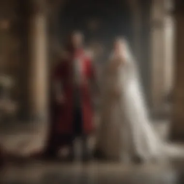 Marriage as a Gateway to Nobility A ceremonial wedding depicting the union of two noble houses
