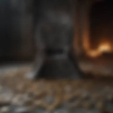 The Iron Throne and Its Financial Implications Symbolic representation of the Iron Throne with coins scattered around
