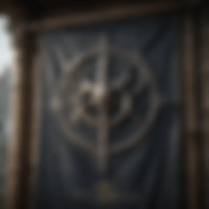 The Greyjoy banner showcasing resilience and ambition