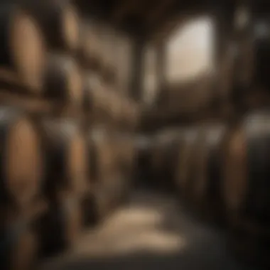 Barrels of Wealth Wine barrels representing trade and wealth in Westeros