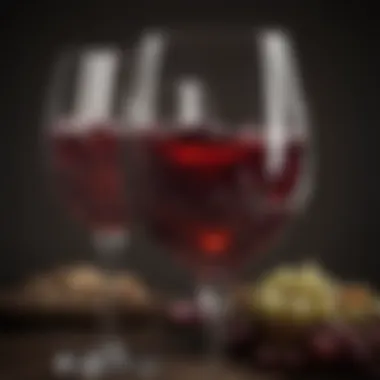 Symbolism of Power and Betrayal in Wine Glass Designs A wine glass symbolizing power and betrayal, with intricate designs reflecting character traits.