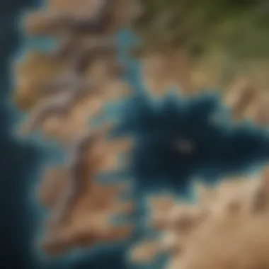 Westeros: The Complex Geography of Power A map of Westeros highlighting key locations