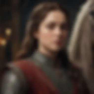 Historical Parallels: Inspirations for Character Development An illustration of a historical figure whose story parallels elements in Game of Thrones.