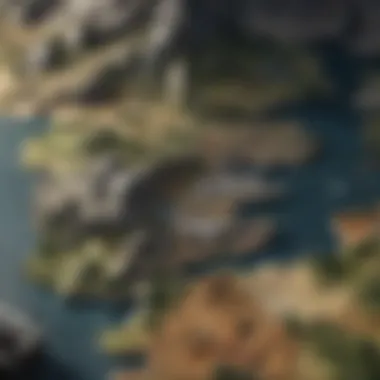 Westeros: A Landscape of Titles and Alliances A map of Westeros showing the regions and houses