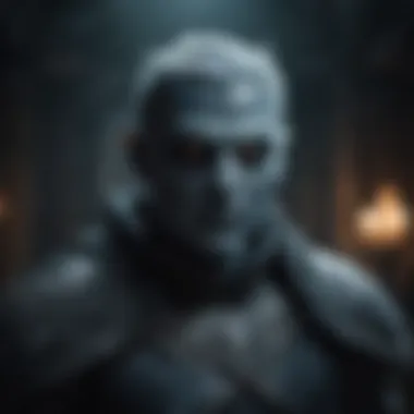 Enigmatic Night King looming in the Shadows