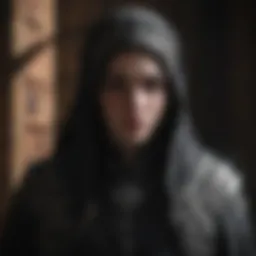 Mysterious Game of Thrones character cloaked in shadows