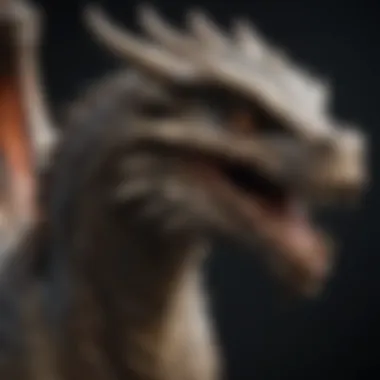 Majestic Dragon Collectible Dragon toy from Game of Thrones