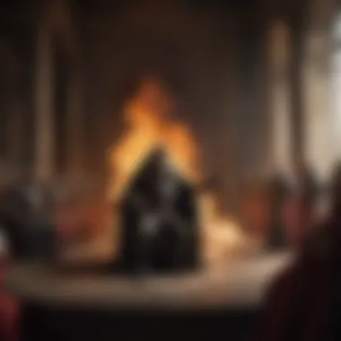 The Council of Lords: Debating the Flames of Conflict A council of lords debating the consequences of the war.