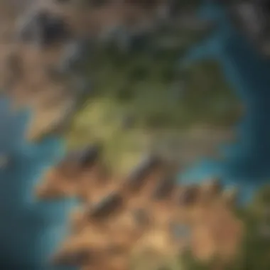 Westeros Unfolded: The Iron King's Domain A map of Westeros highlighting the regions influenced by the Iron King's rule