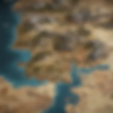 Detailed Westeros Map Exploration Intricate Map of Westeros