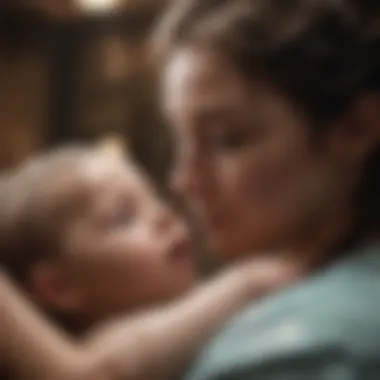 Embracing the Bond of Caring Nurturing bond between wet nurse and infant