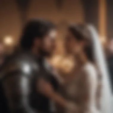 Dramatic Moments that Define Westeros Weddings A wedding scene filled with tension and drama
