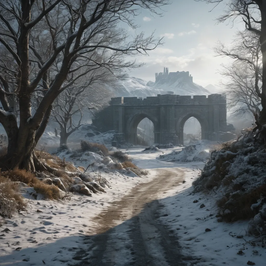 Game of Thrones - Winter is here gerahmtes Bild main image 0